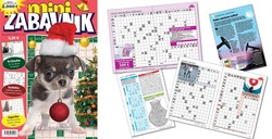 Decembrska številka revije Mini zabavnik: Izšla je 42. številka Mini zabavnika!