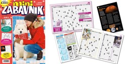 Januarska številka revije Mini zabavnik: Izšla je 43. številka Mini zabavnika!