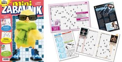 Februarska številka revije Mini zabavnik: Izšla je 44. številka Mini zabavnika!