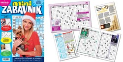 Decembrska številka revije Mini zabavnik: Izšla je 54. številka Mini zabavnika!