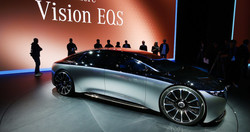 Mercedes vision EQS
