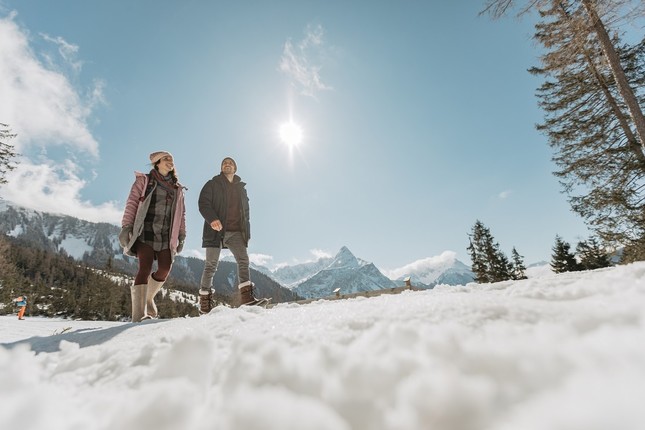 Zimski pohod na Gamsalm, foto Tiroler Zugspitz Arena/Jorda