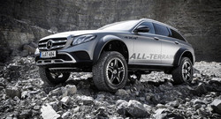 Unikaten mercedes E all terrain 4x4: Mercedesov inženir ustvaril razred E za off road užitke